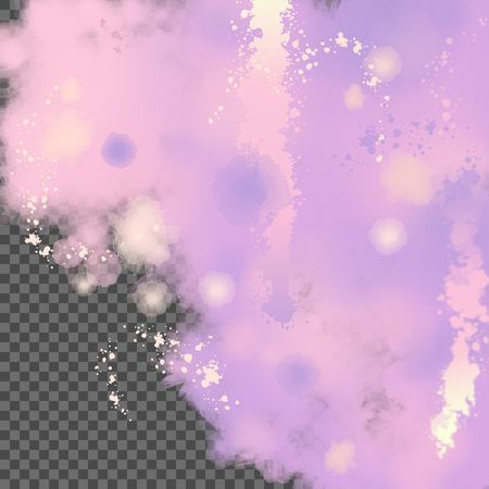 Abstract Watercolor Splashのイラスト素材