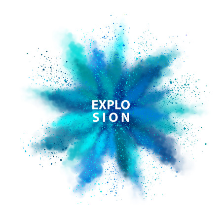 Abstract Watercolor Splashのイラスト素材