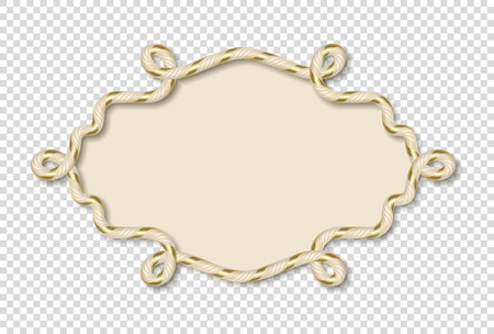 Christmas candy borders and frames. Christmas candy elements. Vector illustrationのイラスト素材