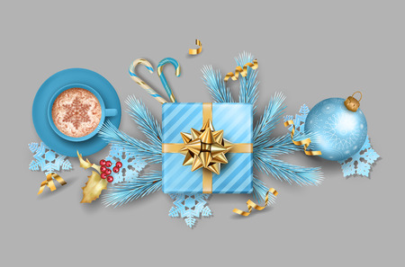 Christmas Festive Ornamentの写真素材