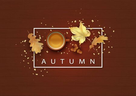 Abstract Autumn Backgroundのイラスト素材