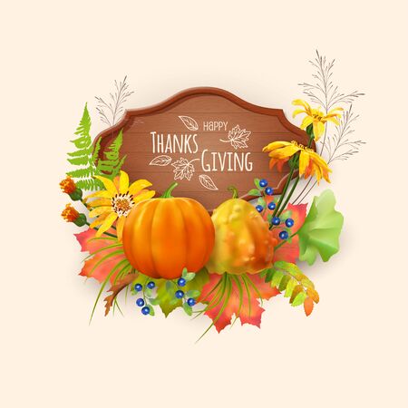 Happy Thanksgiving Cardの写真素材