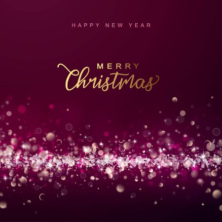 Christmas Shining Backgroundのイラスト素材