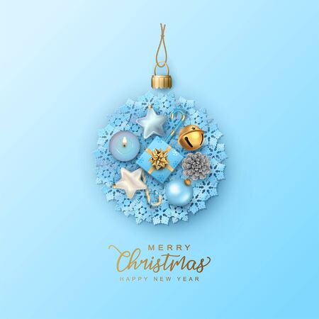 Christmas Greeting Cardのイラスト素材