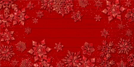 Christmas and New Year bannerの写真素材