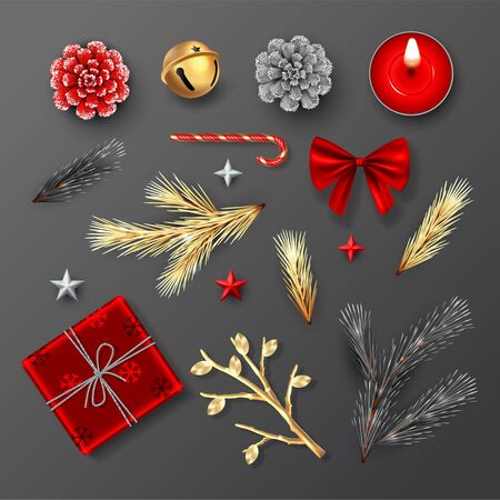 Set of Christmasのイラスト素材