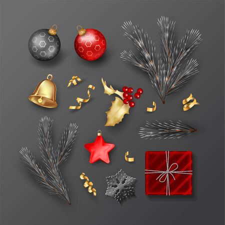 Set of Christmasのイラスト素材
