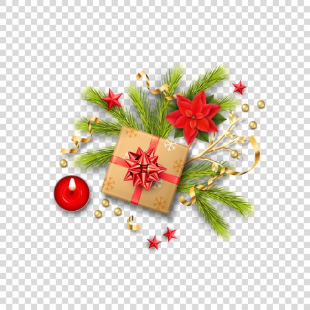 Christmas Festive Ornamentのイラスト素材