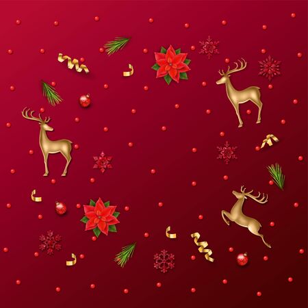 Holiday New Year Backgroundのイラスト素材