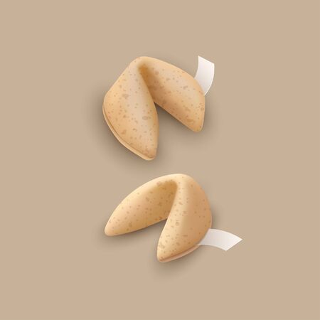 Chinese Fortune Cookiesのイラスト素材