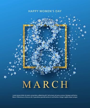 Womens Day Poster Templateの写真素材