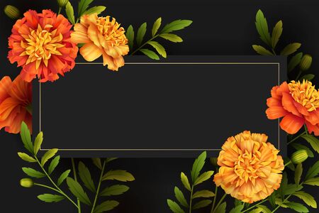 Floral Holiday Backgroundの写真素材