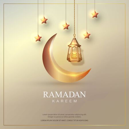 Eid Mubarak islamic designのイラスト素材