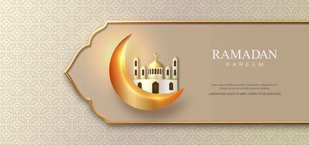 Eid Mubarak islamic designのイラスト素材