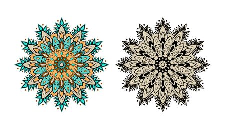 Abstract Circular Patternのイラスト素材