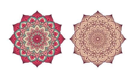Abstract Circular Patternのイラスト素材