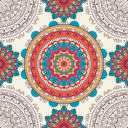 Seamless Ethnic Patternのイラスト素材