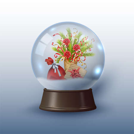 Vector Christmas ballのイラスト素材
