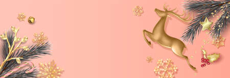 Holiday Christmas Backgroundの写真素材