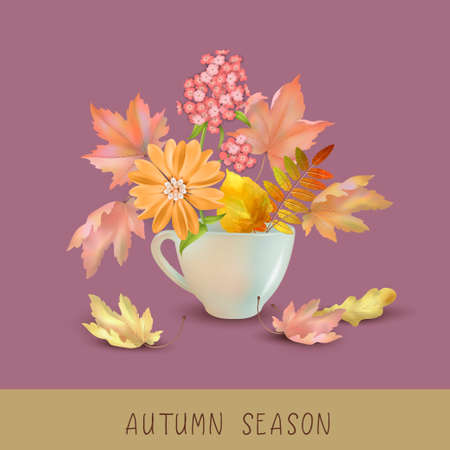 Autumn abstract backgroundのイラスト素材
