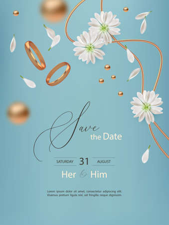 Wedding Event Cardのイラスト素材