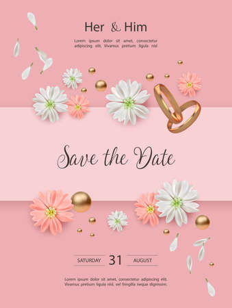 Wedding Concept Illustrationのイラスト素材