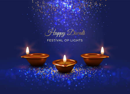 Diwali Festival Bannerのイラスト素材