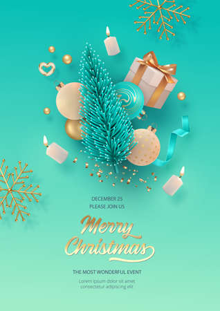 Christmas Flyer Templateのイラスト素材