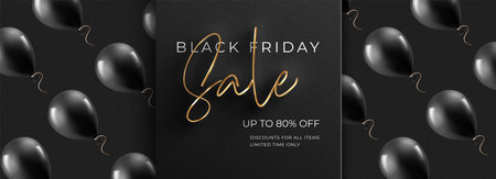 Black Friday Super Saleのイラスト素材