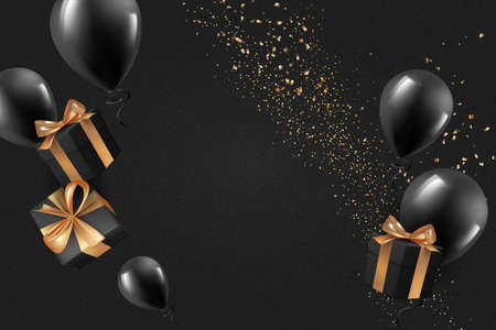 Black Friday sale web banner templateの写真素材