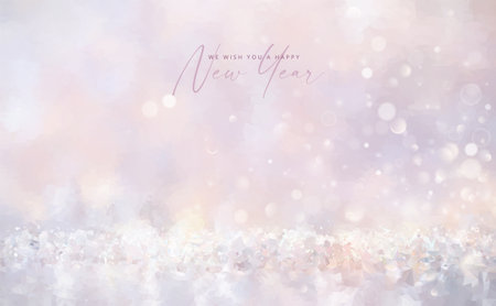 Bokeh holiday backgroundのイラスト素材