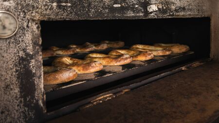 Fresh georgian bread baked in Omalo.