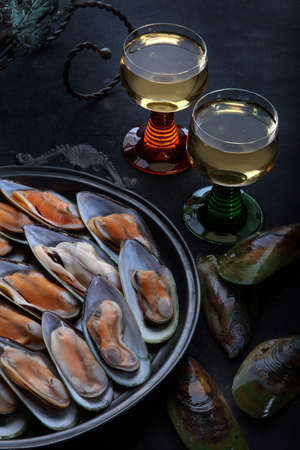 Child's hand with a device for measuring the level of oxygen in the blood in close-up.Device for measuring oxygen concentration. general anesthesia. Preparing the child for surgery.Copy space.の写真素材