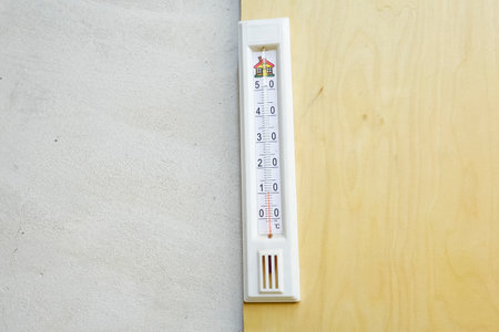 White Plastic Indoor Thermometer, White Plastic Indoor Thermometer