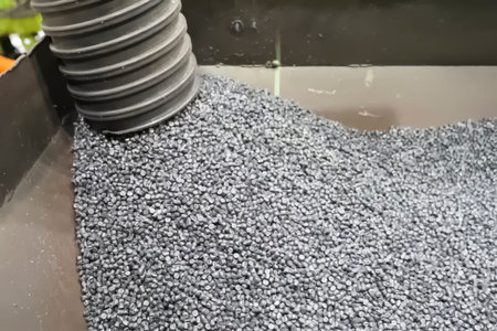 Black Polypropylene Granules for Plastic Pipe Production