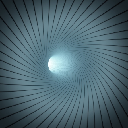 Abstract spiral tunnelの写真素材