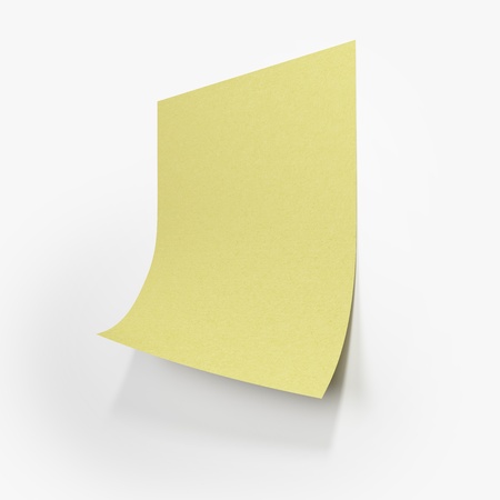 Yellow stick note の写真素材