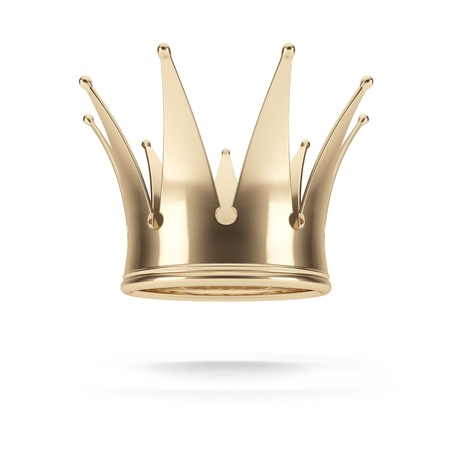 Gold crownの写真素材