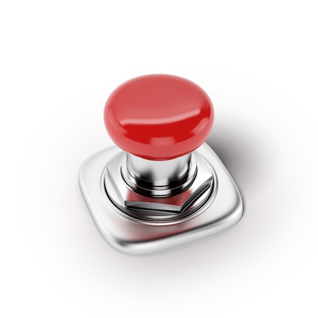 Red button  Action concept