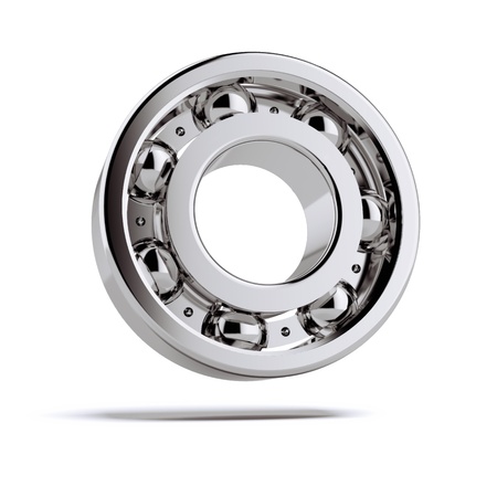 Bearing tool solated on a white backgroundの写真素材