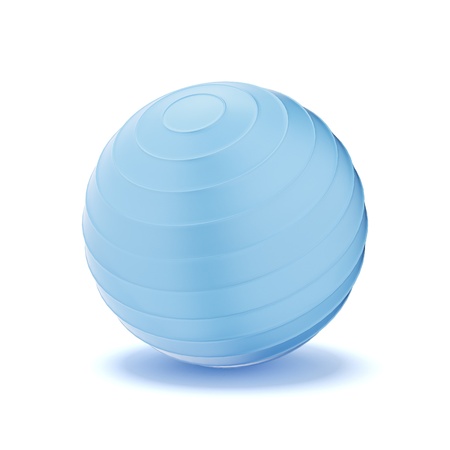 gym ballの写真素材