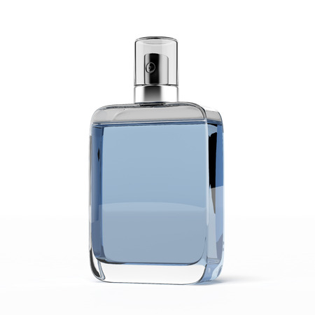 Men perfume isolated on a white backgroundの写真素材