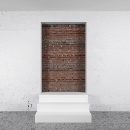 deadlock door isolated on a white backgroundの写真素材