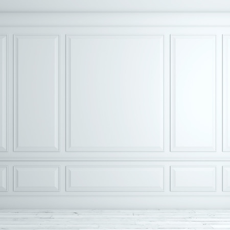 White classical interior