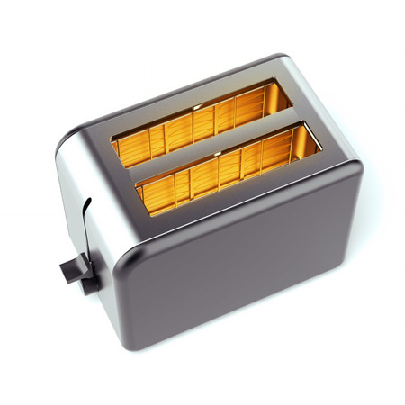 Chrome toasterの写真素材