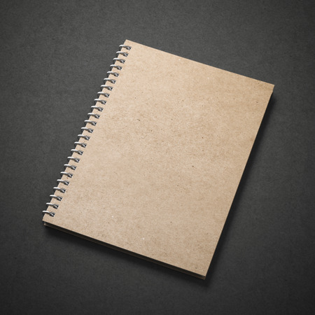 spiral close notebookの写真素材
