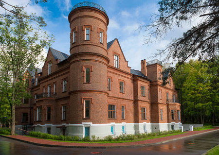 Castle Hero Battle of Borodino Shcherbatov in the Manor Vassilyevskoe (Marino), Moscow regionのeditorial素材