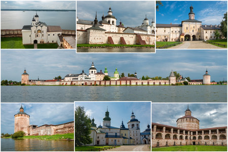 Cyril-Belozersky Monastery. Vologda Region. Kirillov city. Russiaのeditorial素材