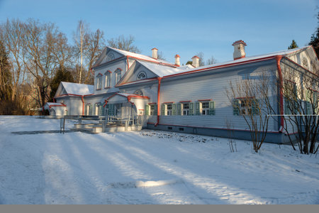State Historical Artistic and Literary Museum Reserve Abramtsevo. Its owners were writer Aksakov, industrialist Mamontov. Russia, Moscow region, Abramtsevo.のeditorial素材