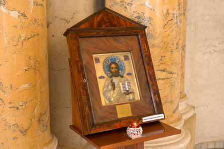 RUSSIA, SAINT PETERSBURG - AUGUST 18, 2017: Gift of the Most Holy Patriarch of Moscow and All Russia Alexy IIのeditorial素材